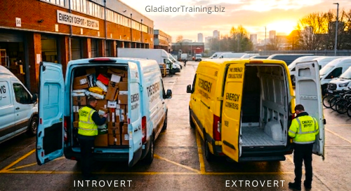 Different Worlds of Extro- and Introversion